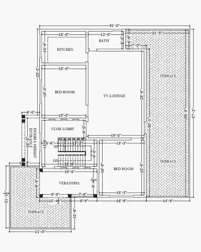15 Marla House Design in Pakistan