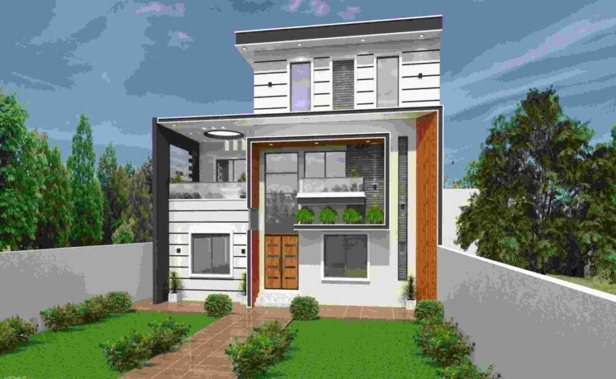 8 Marla House Plan in Pakistan – Spacious & Modern Design for Families