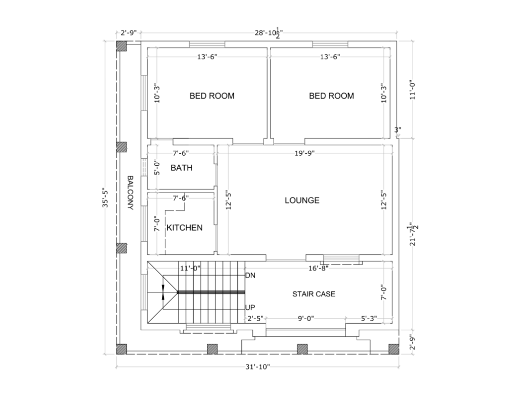 4 Marla House Design in Pakistan