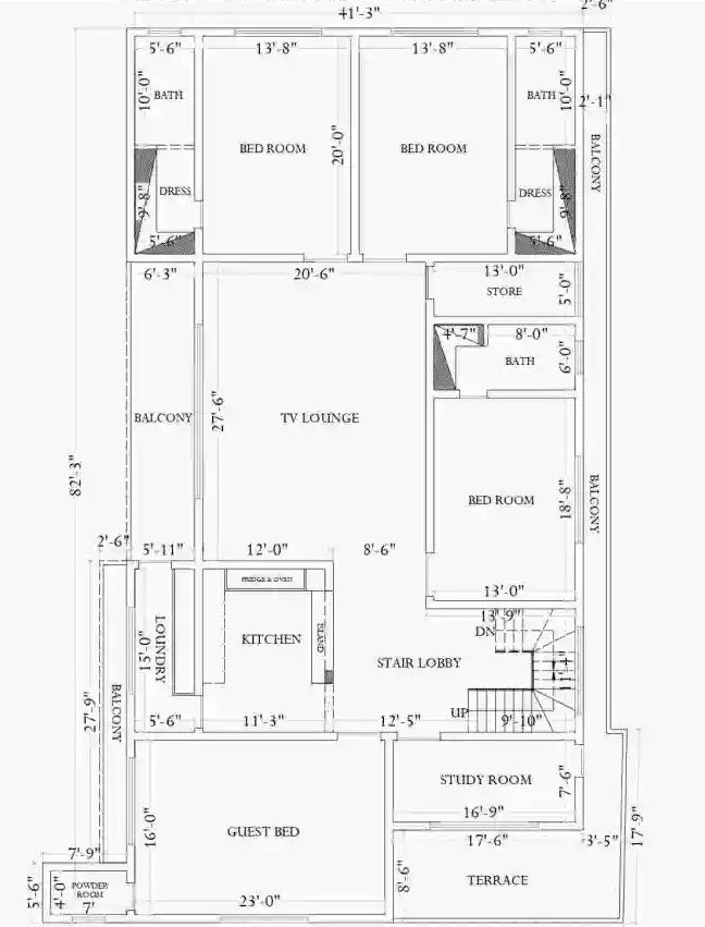 13 Marla House Design in Pakistan