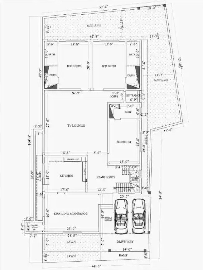 13 Marla House Design in Pakistan