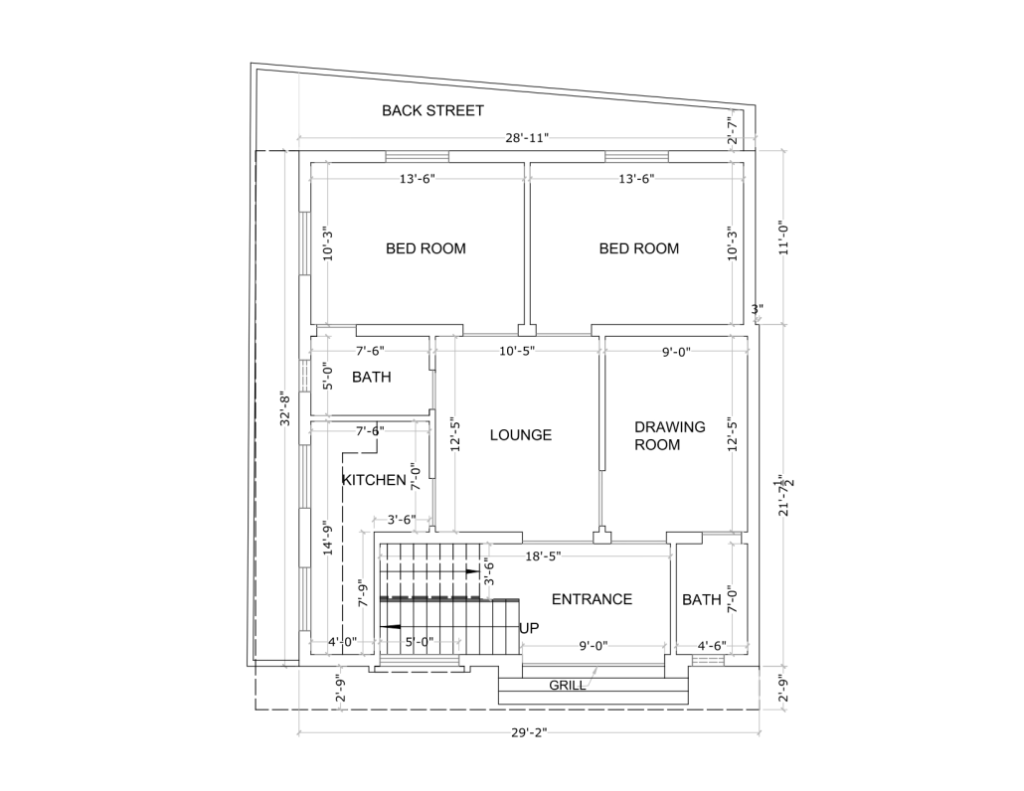 4 Marla House Design in Pakistan