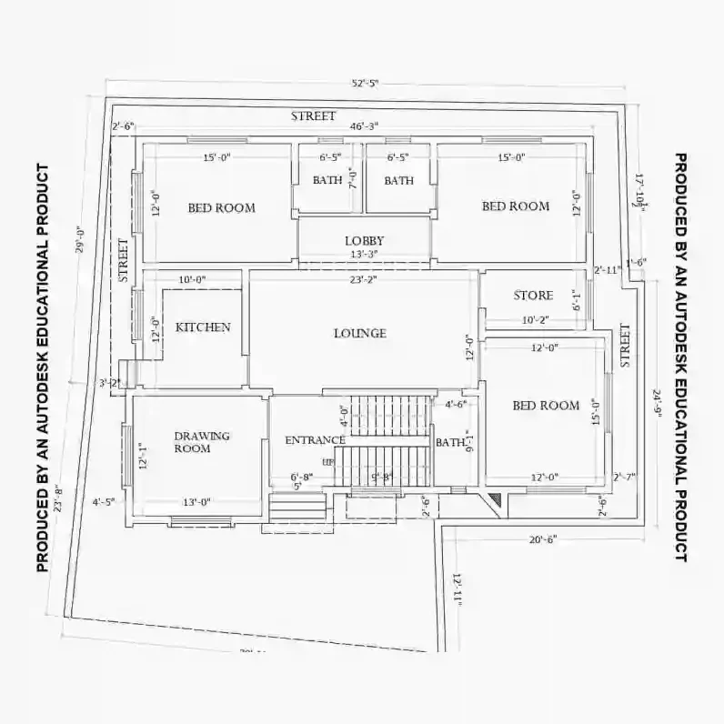 This 8 marla house plan in Pakistan combines modern living, smart planning, and visual appeal. 