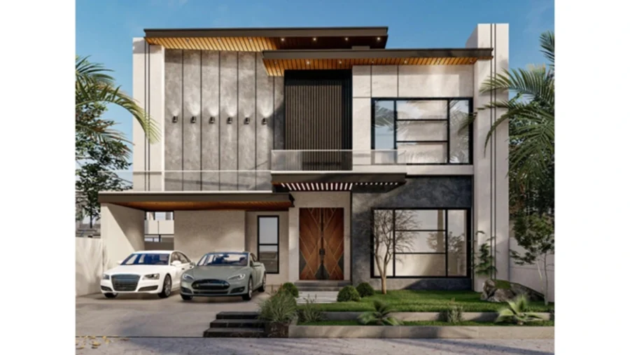 1 Kanal House plan in Pakistan – Modern Layout with Luxury & Functionality